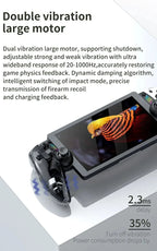 M28 Retro Handheld Video Game Console, 7.1-inch screen, 30+ emulators for PS2/PS1/PSP, 3D dual analog sticks [God of War Classic