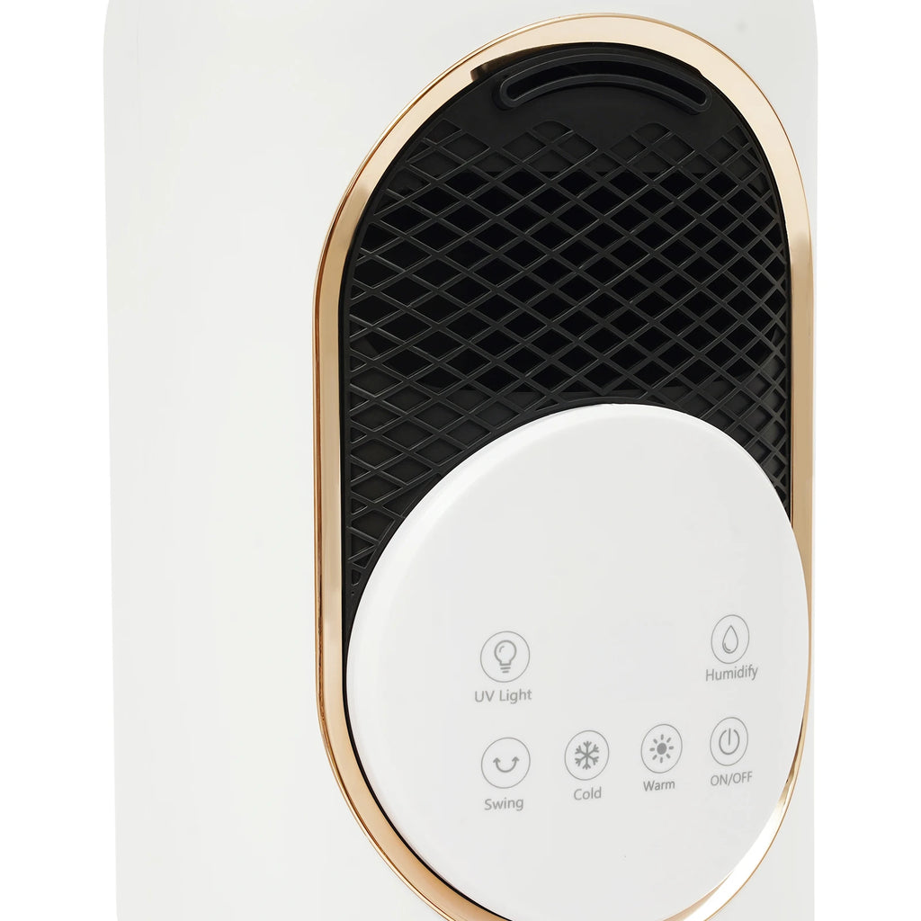 Portable Mini Air Conditioner Cooler Fan 4L Capacity 90° Rotatable 1-8H Timed On-Off Easy Maintenance for Home And Office Use