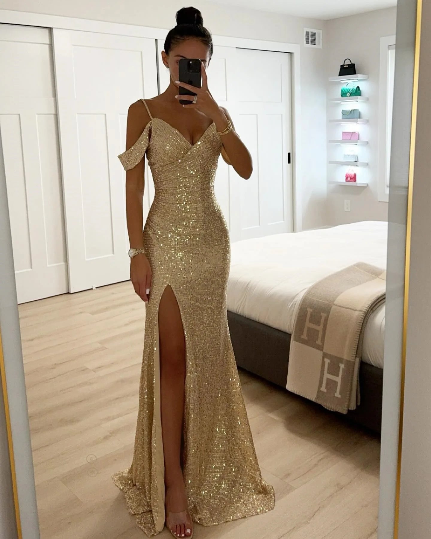This dress is for the confident fashionista who isn't afraid to show off her individuality