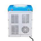 Compact Hot and Cold Water Dispenser, Energy-Saving Desktop Water Cooler Stainless Steel Mini Drinking Station for Office Home