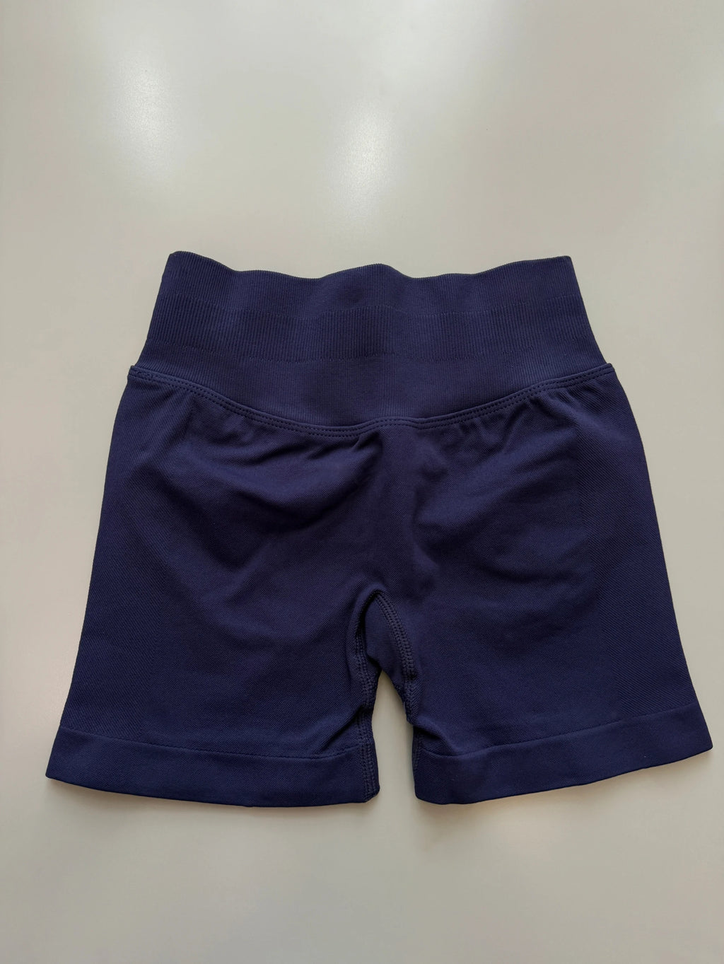 Impact Shorts 4.5" Seamless High Stretch Low Ribbed Band Subtle Glute Contour Shorts Fitness Workout Yoga Gym Shorts