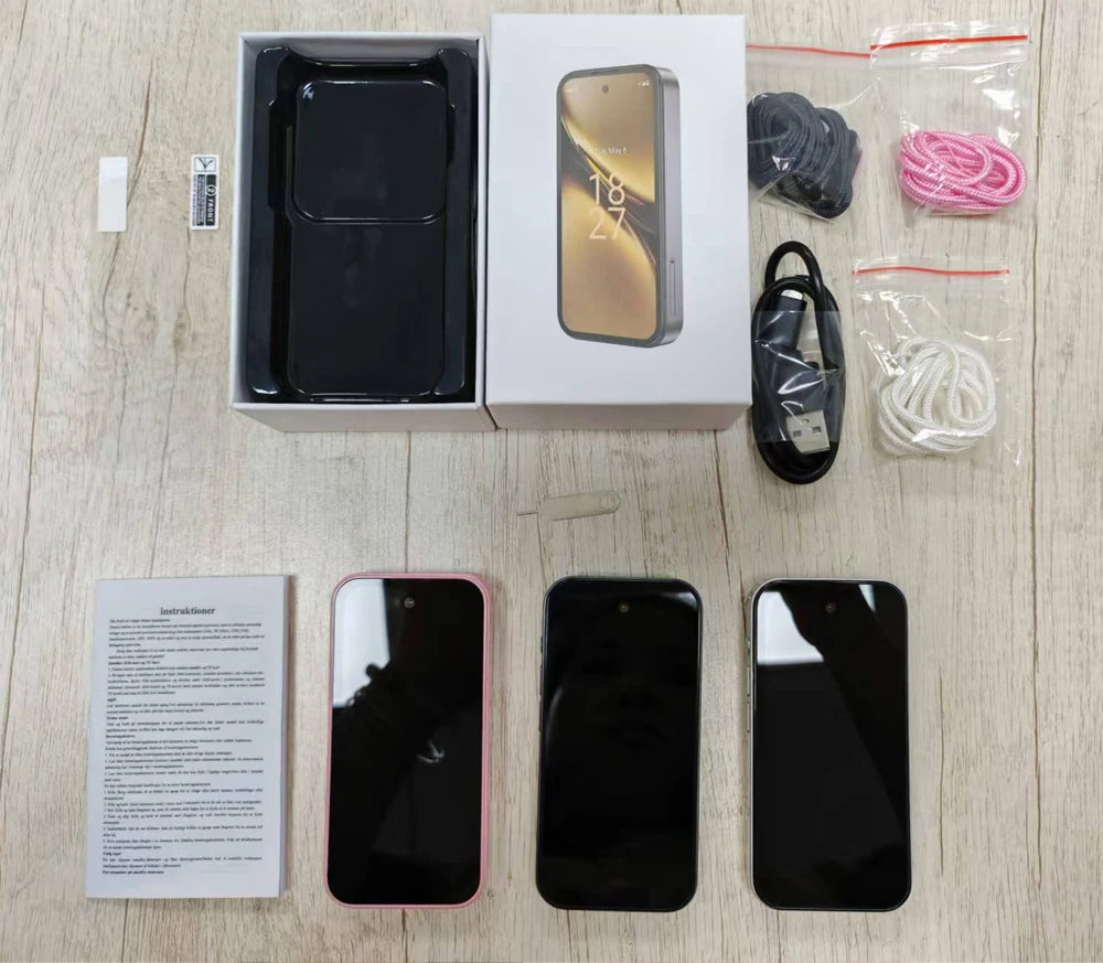 UNIWA Q333 4G Full Bands MINI Smartphone Android 3GB+64GB Mobile Phone 2000mAh Face ID WhatsApp GPS Small Phone Support TF Card