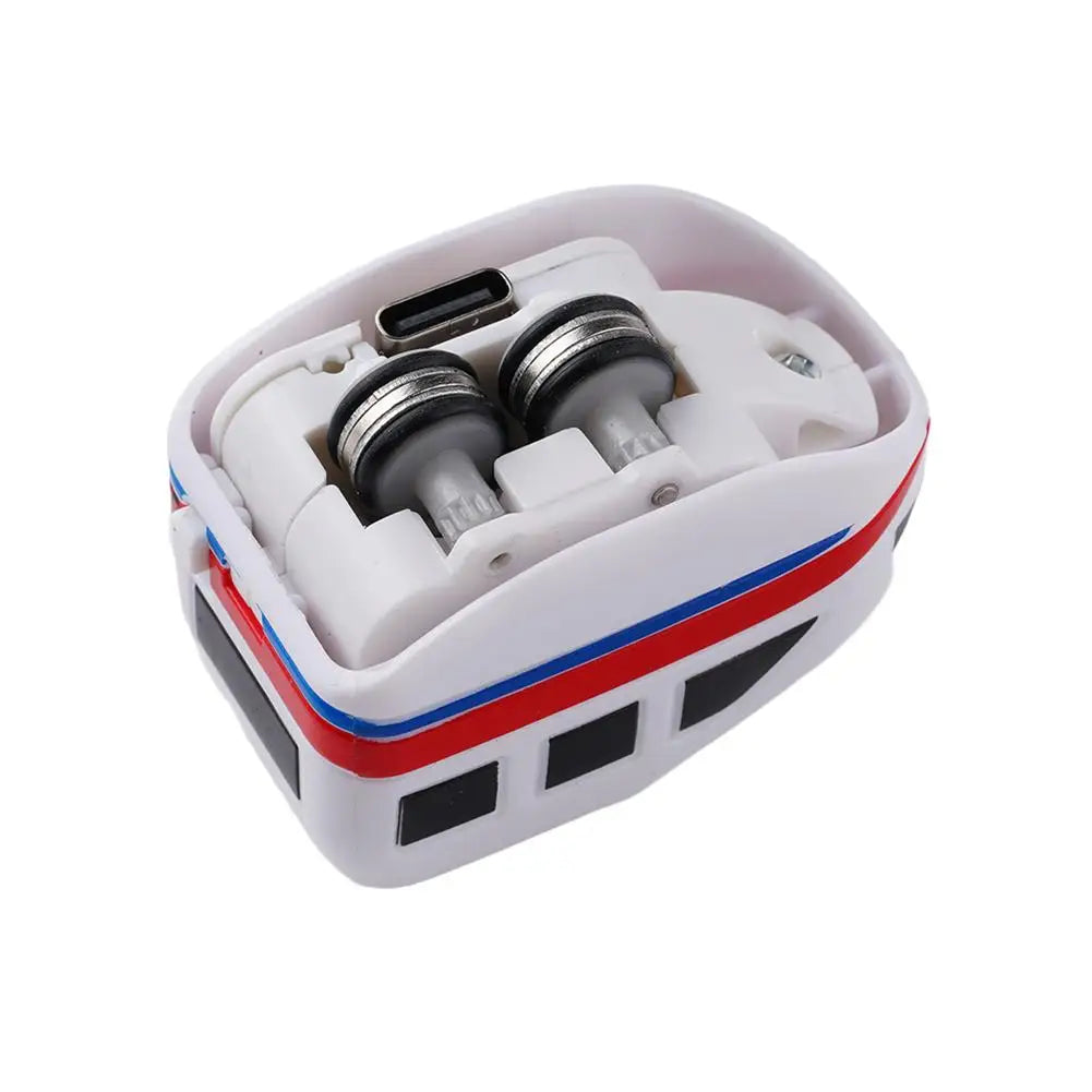Magnetic Electric Train Car Locomotive Wooden Track Slot Diecast Railway With Two Carriages Train Wood Kid Toy Biro Track