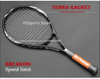 High Quality Carbon Aluminium Alloy Strung Tennis Racket For Adult Tenis Rackets 4-1/4 Inch Strings Bag Raquet Padel Men Women