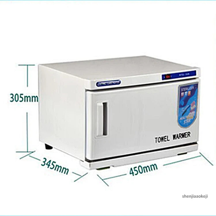16L Towel Warmer Sterilization Cabinet With UV Disinfection for Facial Salon Spa Towel Hot Towel Heating Cabinet Box 110v/220v