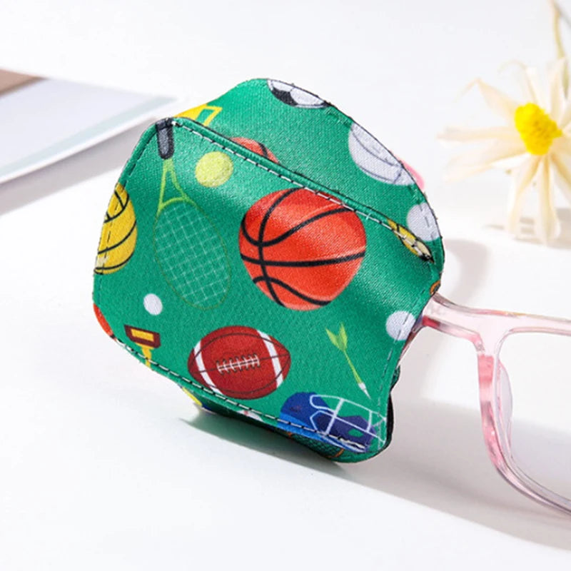1pcs Cute Kids Strabismus Treatment Vision Care Children Health Child Occlusion Medical Lazy Eye Patch Eyeshade