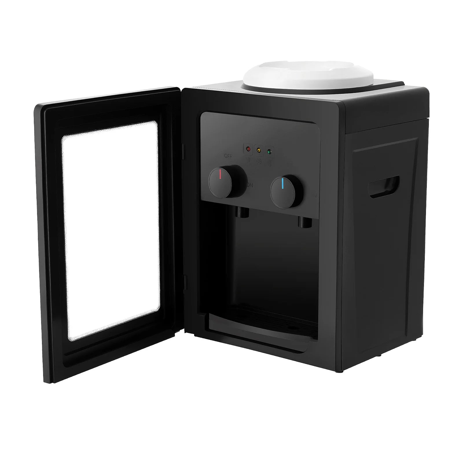 550W Portable Electric Hot and Cold Water Dispenser with Food-Grade Stainless Steel Inner Liner for Multiple Buckets