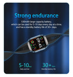 2026New Health Watch Blood Pressure Accurate Measure Smart Watches Men Uric Acid Blood Lipids waterproof Airbag Smartwatch Women
