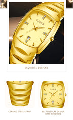 LIGE Fashion Luxury Woman Watch Simple Elegant Stainless Steel Casual Quartz Watches for Women Calendar Ladies Romantic Gift New