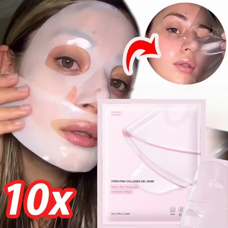 Overnight Collagen Mask Deep Anti Wrinkle Salmon DNA PDRN Glass Glow Skin Face Mask Lift Firm Improve Elasticity korean Skincare