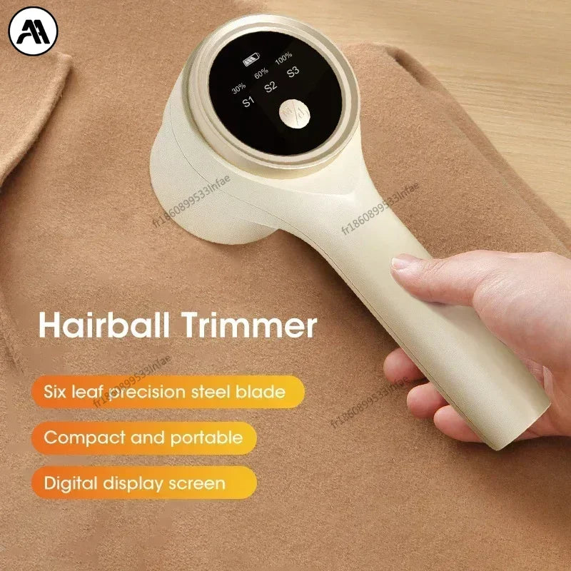 Lint remover for clothing electric pellet fluff remover rechargeable portable fabric hairball shaver removes lint from clothes Secondary image