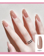 Poly Nail Gel Full Set With 6W LED Lamp Nail Set For Beginner Nail Tips Art 3D Design Decoration Extension Manicure Tools Kit