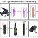 ROUGH BEAST Sex Machine for Women and Men with Dildo Attachment Automatic Masturbation Machine 3XLR Connector Sex Toys Products