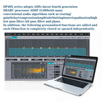 DP48X Professional Digital Audio Processor 4Input 8Output  Drive Rack Procesador With RIR DEQ 192KHZ Speaker Management System