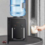 550W Desktop Water Dispenser Stainless Steel Liner PP Material 270x235x370mm 3kg Fast Heating & Cooling Dual-Use Water Dispenser
