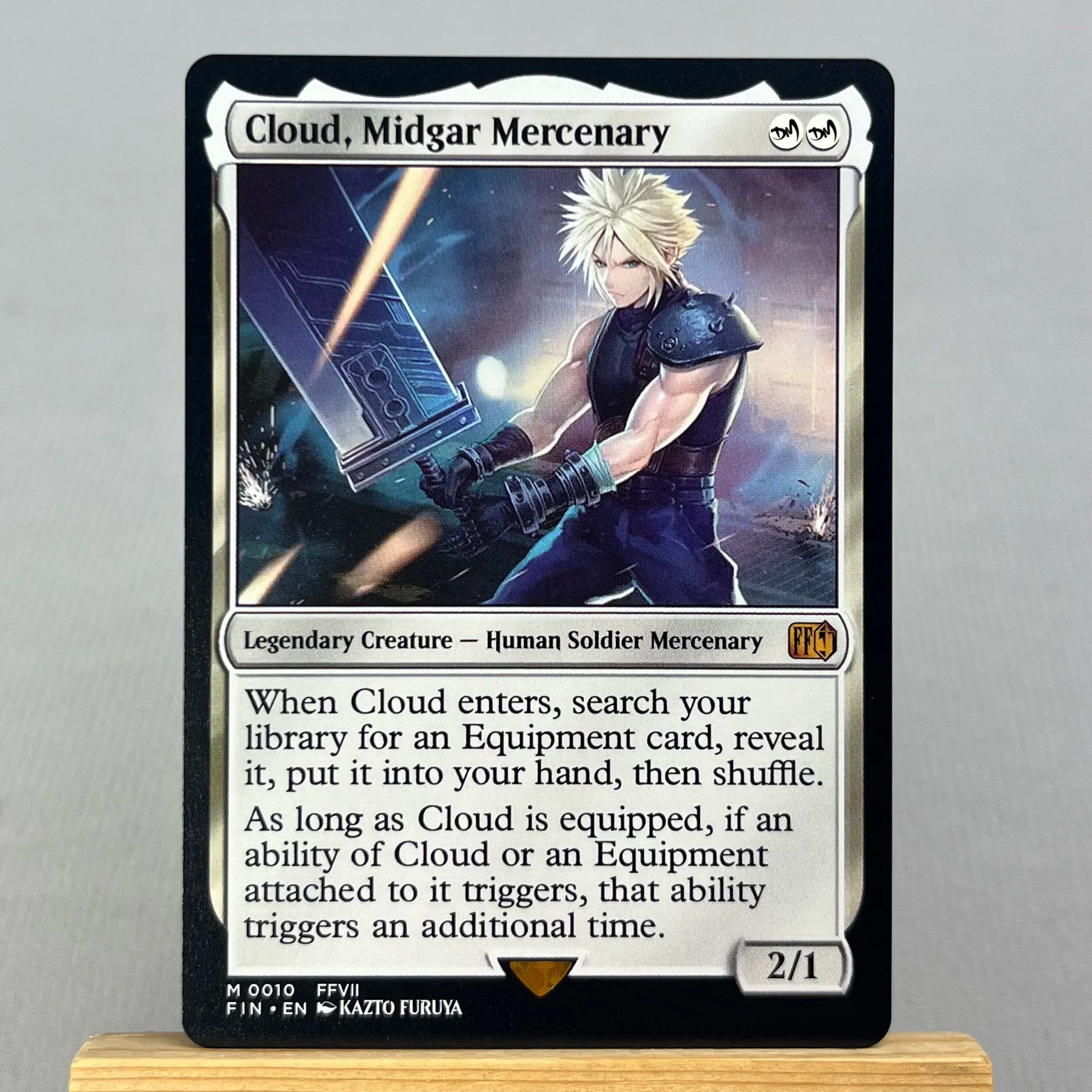 FIN PSS5 FCA HOLO14-001 Tcg proxy magical cards Sephiroth, Fabled SOLDIER Vivi Ornitier Cloud, Midgar Mercenary gathering