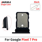 SIM Card Holder For Google Pixel 7 7A 7 Pro SIM Single Card Tray Holder Drawer Phone Holder Adapter Tray Chip Slot Drawer Parts