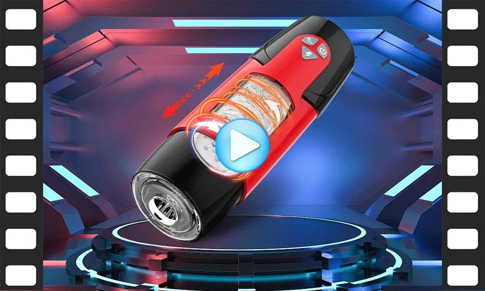 Telescopic Rotation Male Masturbator Cup Vagina 7 Thrusting Masturbation Cup Sex Toys for Men Automatic Piston Mastubator