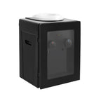 Compact Electric Water Cooler Fast Heating Hot Cold Desktop Dispenser with Removable Basin for Home Office Bedroom Use