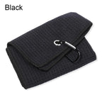 40*60CM Cotton High Water Absorption Microfiber Cleaning Towels Golf Towel with Carabiner Hook Cleans Clubs Golf Training Aids