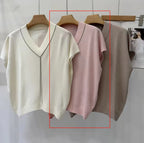 BC1071  Luxury Women's Clothing Merino Wool Silk Pullover Sweaters Woolen Ladies Clothes Womans Woolen loose Tops