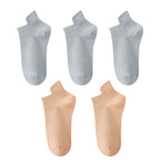 10pieces=5 Pairs Women Socks Casual Breathable High Quality Ankle Sock Summer Low Cut Cotton Thin Short Elastic Sox calcetines