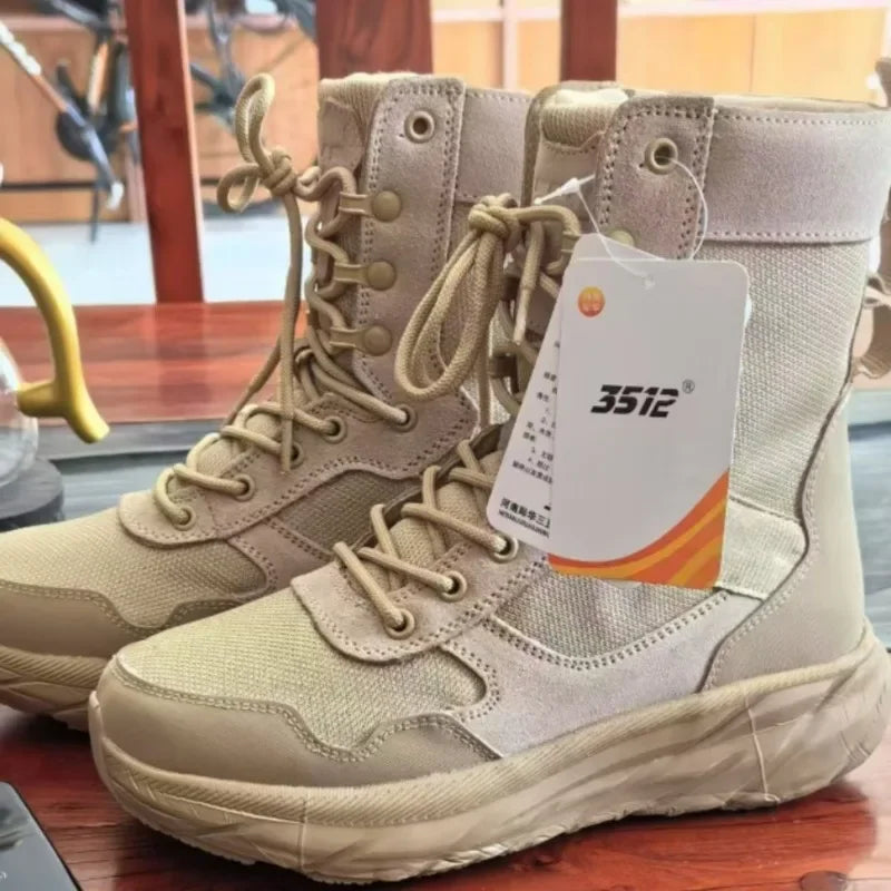 2026 New Winter Trekking Boots Men Women Brand Designer Hiking Shoes Couples Anti Slip Outdoor Boots Mountain Shoes Unisex Main image