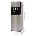 Electric Hot and Cold Water Cooler Dispenser, Versatile Standing Bottom Loading Water Dispenser for Home Office, 110V US/220V EU