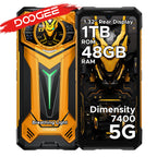 Phone robust DOOGEE S200 Ultra 5G AI 6,72 "Dimensity 7400 48 Go RAM (12 36) 1 To ROM battery 11000 mAh Android 15 NFC Smar
