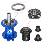 690 rings RUJIXU-MTB Hub Single Speed Locks, CNC Machining, Aluminum Alloy, 32 Holes,  135x10mm, DJ Bike Hubsets, 6Claw, 2 Teeth