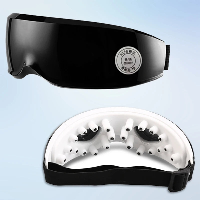 Eye Massager 9 Modes Magnetic Therapy Vibrator Smart Eye Massage Instrument Removal Relieves Fatigue Eyeball Massage Health Care