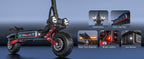 TIFGALOP CL8 Electric Scooter 6000W Powerful Motor 60V 33Ah Battery up to 100km Range Street Legal Adult Microcar Electric Scoot