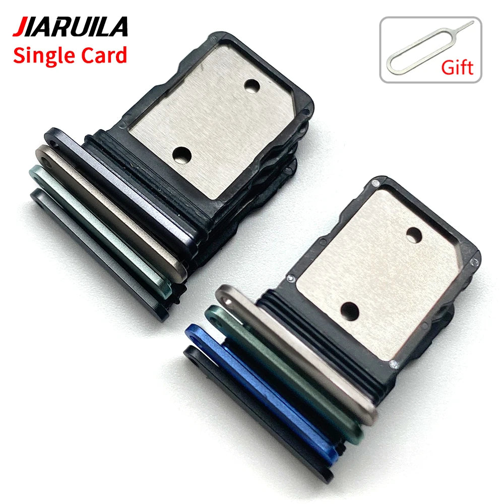 SIM Card Tray Holder For Google Pixel 8 8A 8 Pro Sim Single Card Tray Holder Adapter Chip Drawer Socket Accessories Parts