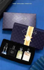 Luxury Brand Perfume Men Cologne 100ml Parfums Homme Gift Box 4Pcs Set Perfumes Masculinos Natural Floral Fruity Scent Spray