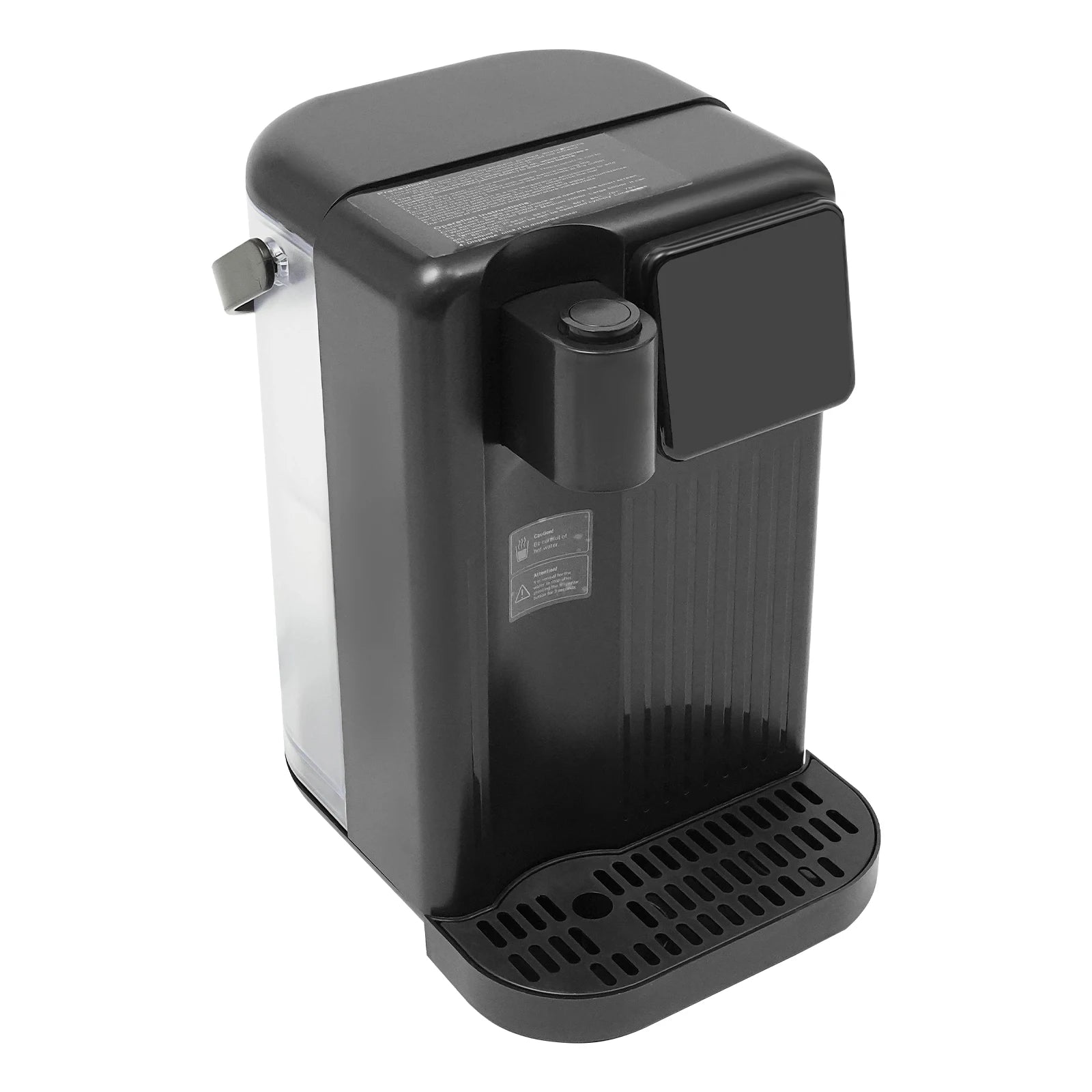 1700W 3L Instant Hot Water Dispenser 3s Heat LED Touch Screen Electric Kettle 25-99°C Temp Control EU Plug for Home Office Black