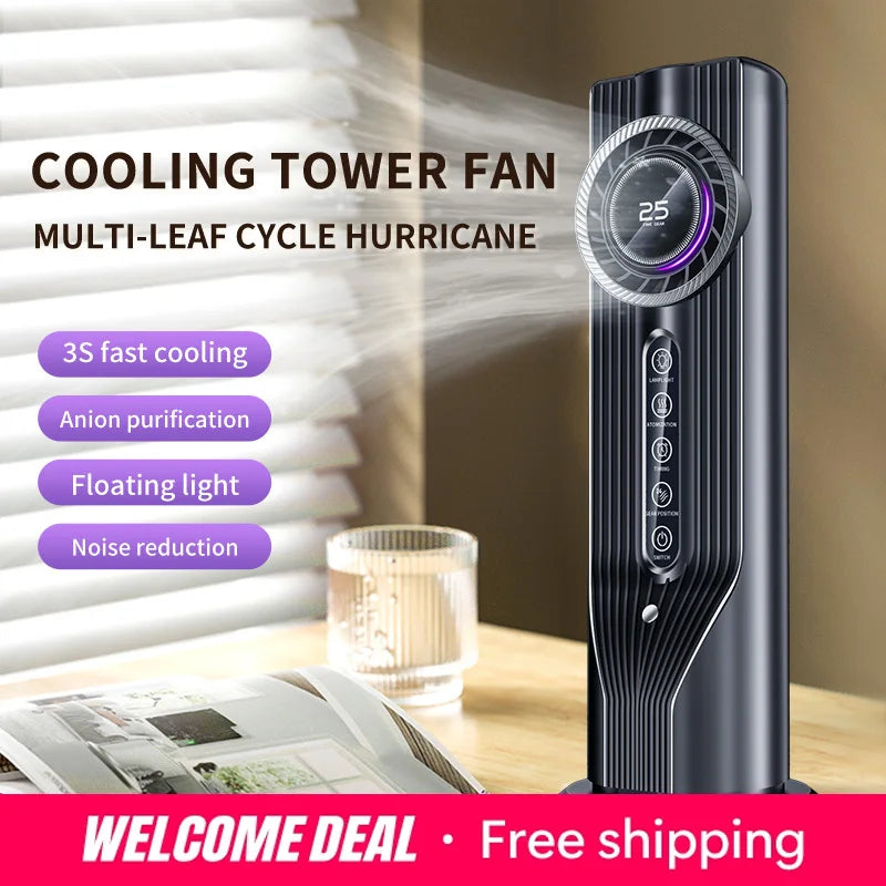 USB mini air cooler: nano spray humidification, water cooling, fast cooling, multi-speed timing, portable for office Air cooler Main image