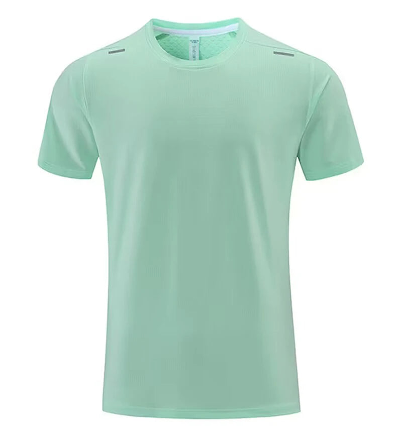 Custom LOGO Sports T-shirts For Men Jogging Shirt Fitness Training Gym Sportswear Casual Outdoor Running Short Sleeve T-shirt