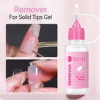 UR SUGAR 3PCS False Nails Set With 420Pcs Matte Soft Gel Tips Solid Glue Gel Remover Quick Nail Extension Kit Nail Beauty Starte