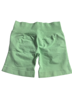 Impact Shorts 4.5" Seamless High Stretch Low Ribbed Band Subtle Glute Contour Shorts Fitness Workout Yoga Gym Shorts