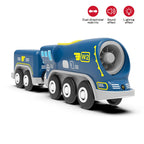 Train Track Wooden Train Toys Magnetic Set Electric Car Locomotive Diecast Slot Fit All Wood Brand Biro Railway Tracks for Kids