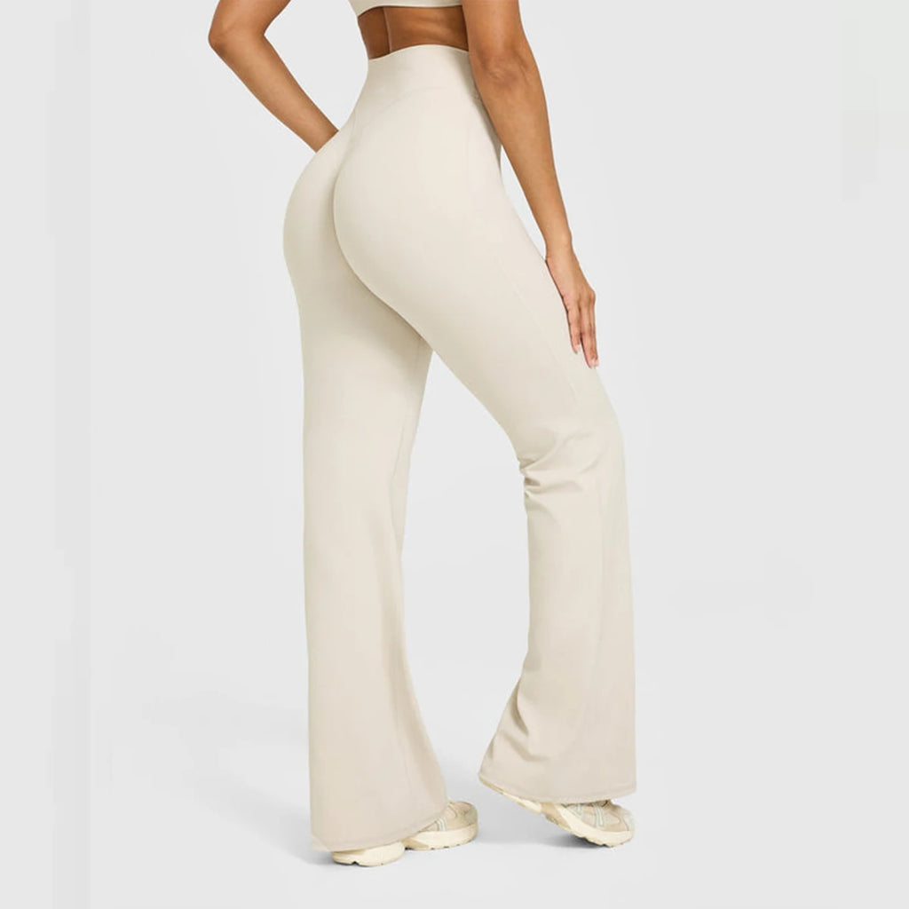 Flared Leggings Straight Leg Leggings Woman Wide-leg Pants Yoga Breathable Fitness Clothing Versatile Casual Pants