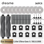 For Dreame L10s Ultra Gen 3 Gen3 / RLL53SE Replacement Parts Accessories Main Side Brush Filter Mop Pad Dust Bag