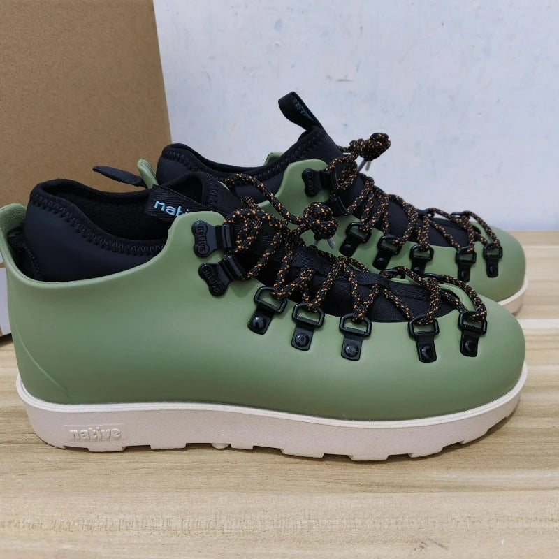 Autumn Hiking Shoe Men Women Luxury Brand Mountaineering Boots Unisex Good Quality Climbing Shoe Couples Anti-Slip Camping Shoes