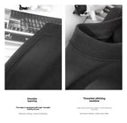 Summer Cotton Heavy Duty 300grams American Pure Cotton Short Sleeves T-shirt Men Casual Base Top Oversized T Shirt