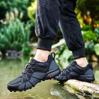 Men Hiking Shoes Outdoor Lightweight Camping Travel Shoes Non-Slip Waterproof Women Large Size Tactical Training Sports Shoes