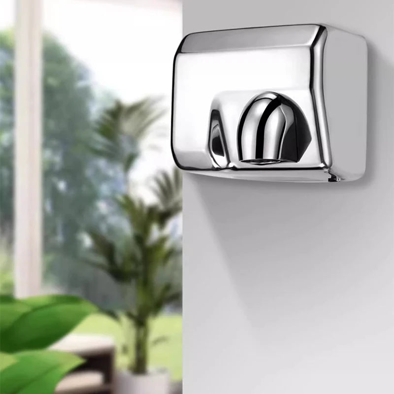 1800W Automatic Hand Dryer Bathroom Appliances Fast Dry stainless steel automatic sensor electric hand dryer Machine Secondary image