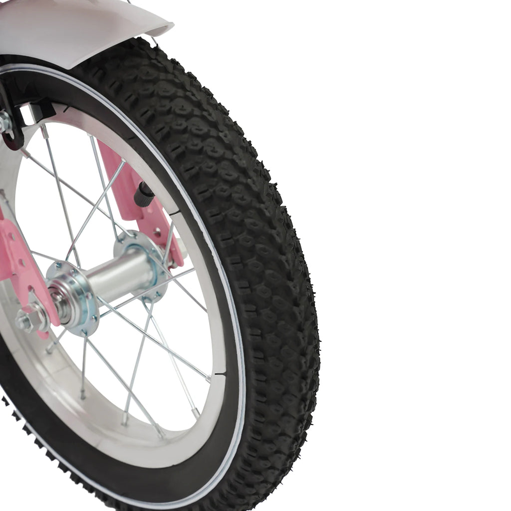 12 Inch Children's Bicycle w/Training Wheel for 2-4 Year-Old Boys and Girls, Height Adjustable Kids Bike Load Bearing 40kg