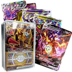 60-100Pcs New English French Spanish Pokemon Cards GX MEGA EX TAG TEAM Vstar Game Battle Card Hot Sale Collection Card Kids Gift
