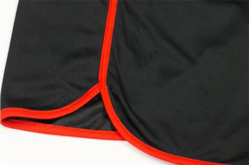 Summer Sports Shorts Breathable  Mesh Men's Drawstring Elastic Pants Running Training Pants Outdoor Fitness Jogging Straight