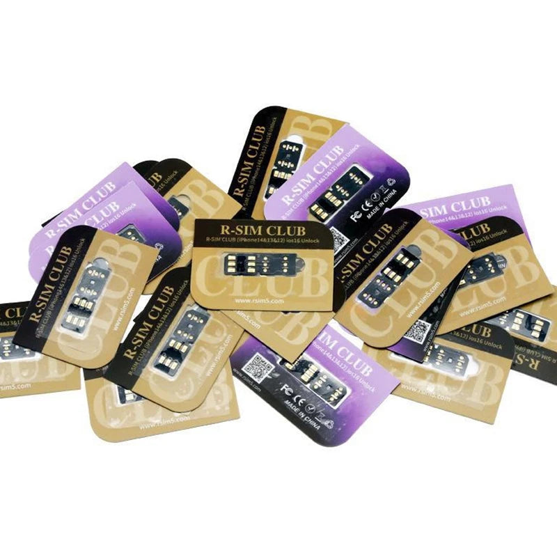 R-SIMCLUB Unlock Card TOP NEWEST MKSD ULTRA V5.3 adhesive 5G MODE QPE IOS16.X IP14 12 sprint cricket metroPCs T-mobile SoftBank